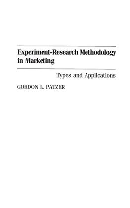 Experiment-Research Methodology in Marketing