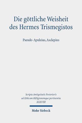 Die göttliche Weisheit des Hermes Trismegistos