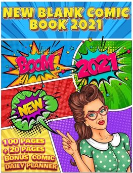 New Blank Comic Book 2021