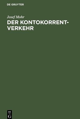 Der Kontokorrentverkehr