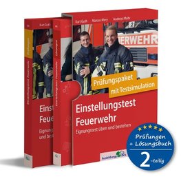 Einstellungstest Feuerwehr: Prüfungspaket mit Testsimulation