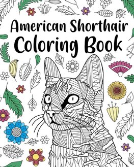 American Shorthair Coloring Book