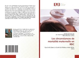 Les circonstances de mortalité maternelle en RDC