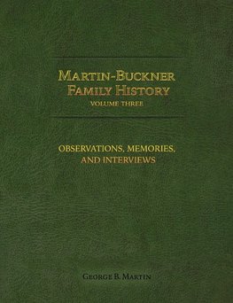 Martin-Buckner Family History