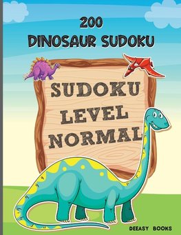 200 Dinosaur  Sudoku Level Normal