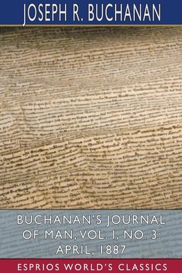 Buchanan's Journal of Man, Vol. I, No. 3