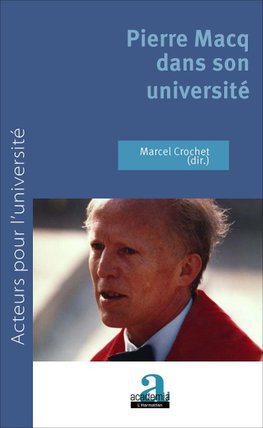 Pierre Macq dans son université