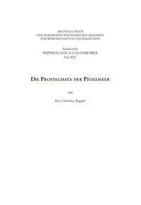 Die Prostagmata der Ptolemäer