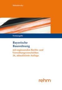 Bayerische Bauordnung Textausgabe