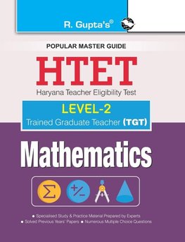 HTET (TGT) Trained Graduate Teacher (Level2) Mathematics (Class VI to VIII) Exam Guide