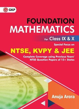 Foundation Mathematics for Class IX & X