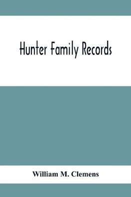 Hunter Family Records