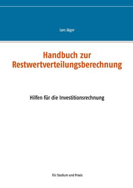 Handbuch zur Restwertverteilungsberechnung