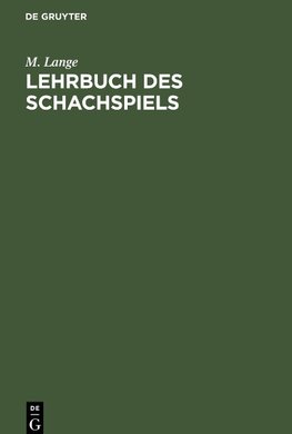 Lehrbuch des Schachspiels