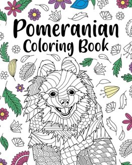 Pomeranian Coloring Book