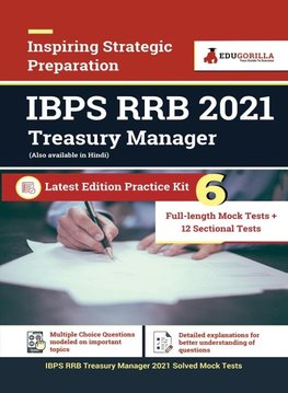 IBPS RRB Treasury Manager 2021 | 6 Mock Tests + 20 Sectional Tests | Latest Practice Edition Kit