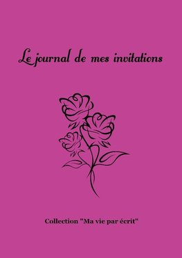 Le journal de mes invitations