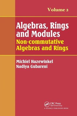 Algebras, Rings and Modules, Volume 2