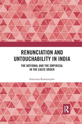 Renunciation and Untouchability in India