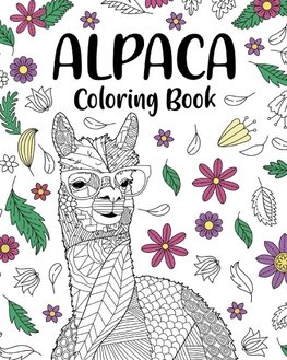 Alpaca Coloring Book