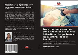 Les expériences vécues aux soins intensifs par les infirmières, les patients et les membres de leur famille