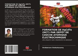 FORMATION DE HgCdTe (MCT) PAR DÉPÔT DE COUCHE ATOMIQUE ÉLECTROCHIMIQUE