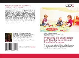 Programa de orientacion a la familia de niños con Paralisis Cerebral