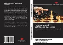 Manipulation in politicians' speeches