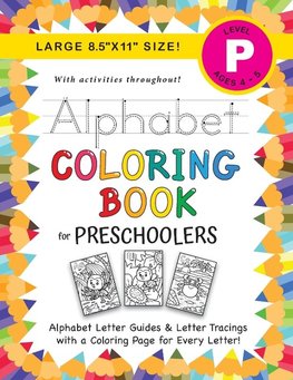 Alphabet Coloring Book for Preschoolers