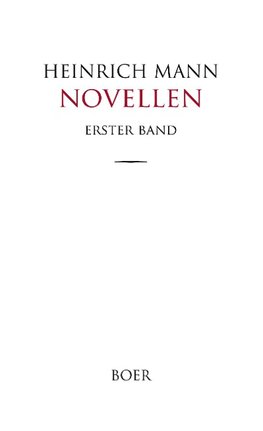 Novellen Band 1