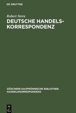 Deutsche Handelskorrespondenz