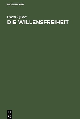 Die Willensfreiheit