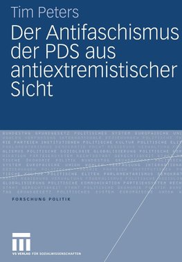 Der Antifaschismus der PDS aus antiextremistischer Sicht