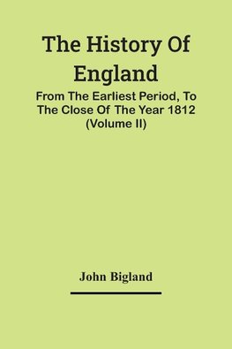 The History Of England,