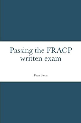 Passing the FRACP written exam