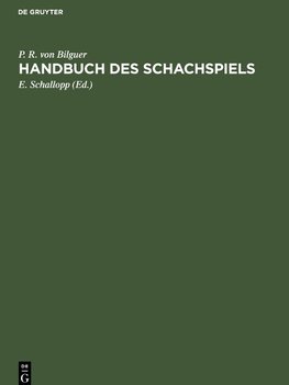 Handbuch des Schachspiels