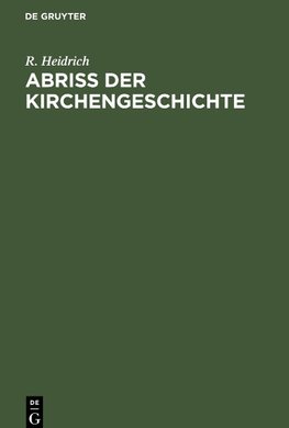 Abriß der Kirchengeschichte