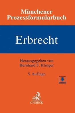 Münchener Prozessformularbuch  Bd. 4: Erbrecht