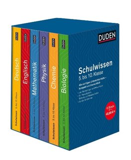 Duden Schulwissen 5. bis 10. Klasse (5 Bände)