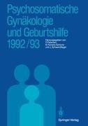 Psychosomatische Gynäkologie und Geburtshilfe 1992/93