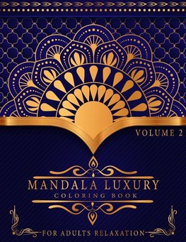 Mandala Luxury Coloring Book