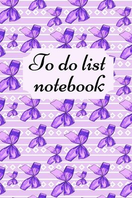 To do list Notebook