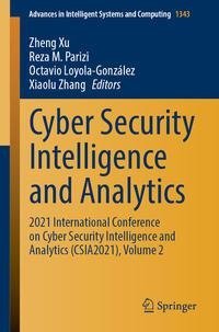 Cyber Security Intelligence and Analytics