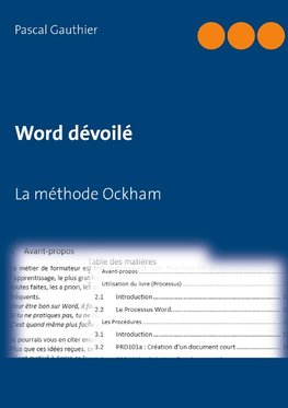 Word dévoilé