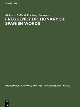 Frequency Dictionary of Spanish Words