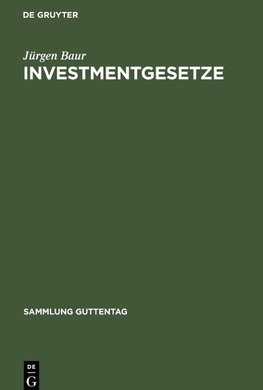 Investmentgesetze