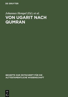 Von Ugarit nach Qumran