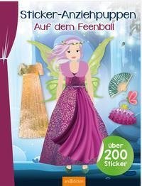 Sticker-Anziehpuppen Auf dem Feenball