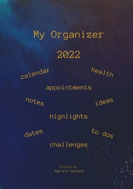 My Organizer 2022