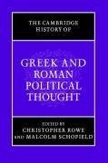 The Cambridge History of Greek and Roman Political Thought